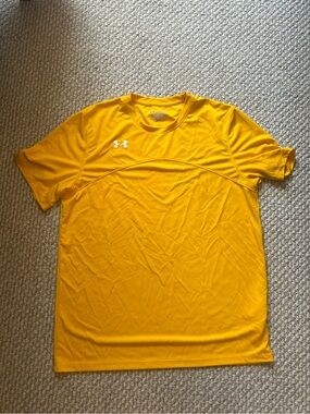 LG Yellow Men's Athletic Tee
